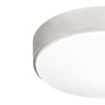 thumbnail image 5 of Kichler 38179 - 1-Light 11-in Brushed Nickel Incandescent Flush Mount Light, 5 of 7