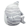 thumbnail image 4 of Squishmallows Original 14 inch Sachie the Grey Striped Whale Shark - Child's Ultra Soft Plush Toy, 4 of 7