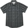 Wrangler - Big Men's Short-Sleeve Woven Plaid Shirt