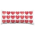 thumbnail image 6 of Heart Pattern Monogram Decorative Pillow - 16" x 6", Y, 6 of 8