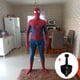 thumbnail image 1 of Disfraz de SpiderMan para adultos, traje de superhéroe 3D de lujo, fuera de casa, para Halloween Fivean unisex, 1 of 2
