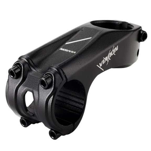 Mtb Handlebar Stem -17° Bicycle Handlebar Stem 31.8mmx70mm 17° XC Mountain Bike Handle For 28.6 Fork Black Handlebar Stem