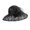 1-Black3499, variant on XIAOCHA Womens Lace‑Rose Wide‑Brim Hat Solid Sun Hat Party Hat,Black