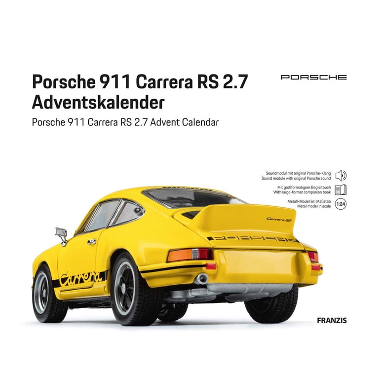 Franzis Porsche 911 Carrera RS 2.7 Advent Calendar - Walmart.com
