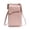 Pink, variant on Virelaxpo Crossbody Shoulder Bag with Multiple Card Slots for Daily Commute Shopping Travel