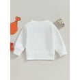thumbnail image 4 of LMLYSoH Baby Sweatshirt, Long Sleeve Crew Neck Cartoon Turkey Print Hoodie Thanksgiving Clothes for Girls Boys, 4 of 9