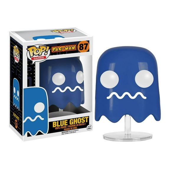Funko POP Games: Pac Man - Blue Ghost Vinyl Figure