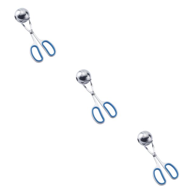 Naiovety Conveniente y eficiente Clip para hacer albóndigas rellenas de acero inoxidable Clip para albóndigas Rápido y fácil Antiadherente Type1 NO1