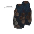 thumbnail image 4 of Easy to Install Car Universal Seat Cover, Abstract Vintage Honeycomb Four Seasons Universal Front Seat Cover, 2-Piece, 4 of 8