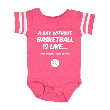 

Inktastic Day Without Basketball 2 Boys or Girls Baby Bodysuit