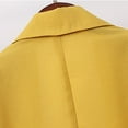 thumbnail image 5 of Pitauce Womens 3/4 Sleeve Lightweight Spring Summer Blazer Jackets Business Casual Jackets Loose Casual One Button Work Suit with Pockets, 5 of 5
