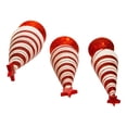 thumbnail image 3 of Kurt S. Adler Pepprmint Stripe Tree, 3 Set Table Piece, 10-14-Inches, Multi-Colored, 3 of 4