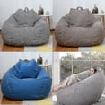 thumbnail image 1 of Extra Large Bean Bag Chairs Sofa Cover Indoor Lazy Lounger For Adults Kids, 1 of 3