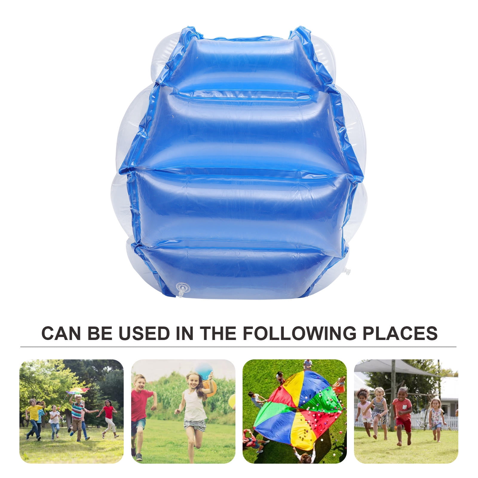 FELTECHELECTR Inflatable PVC for Outdoor Games, Picnic Fun, Exercise and Active Play - 1 Piece