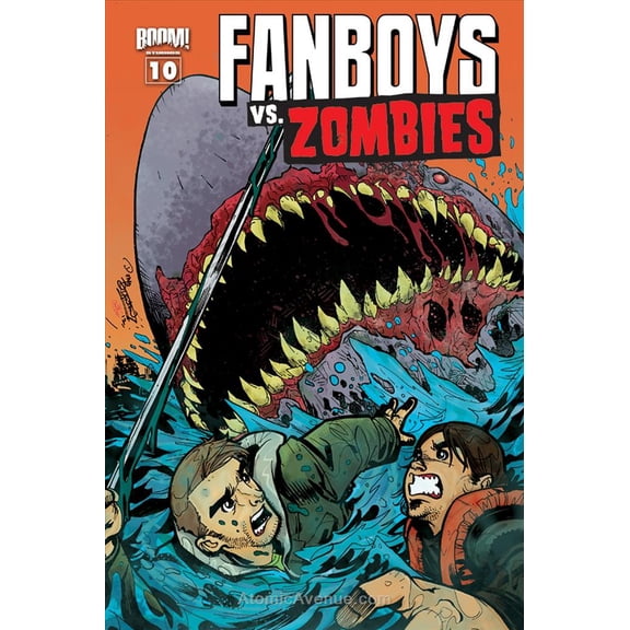 Fanboys Vs. Zombies #10B VF ; Boom! Comic Book