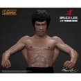 thumbnail image 4 of Figura de acción de Bruce Lee, padre de las artes marciales mixtas, hombre musculoso, ropa real, cabeza intercambiable, figura de acción premium, Auckland, 15 cm, 4 of 5