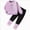 D113-Light Purple, variant on 5-6 Years Child Girls 2-piece Sweatshirt and Jogger Set Winter Clothes Set 2Pcs Sweatshirt Pullover Joggers Pants 6-12 Months 12-24 Months 2T 3T 4T 5T 6T 7T 8T 9T Children,Light Blue Outfit
