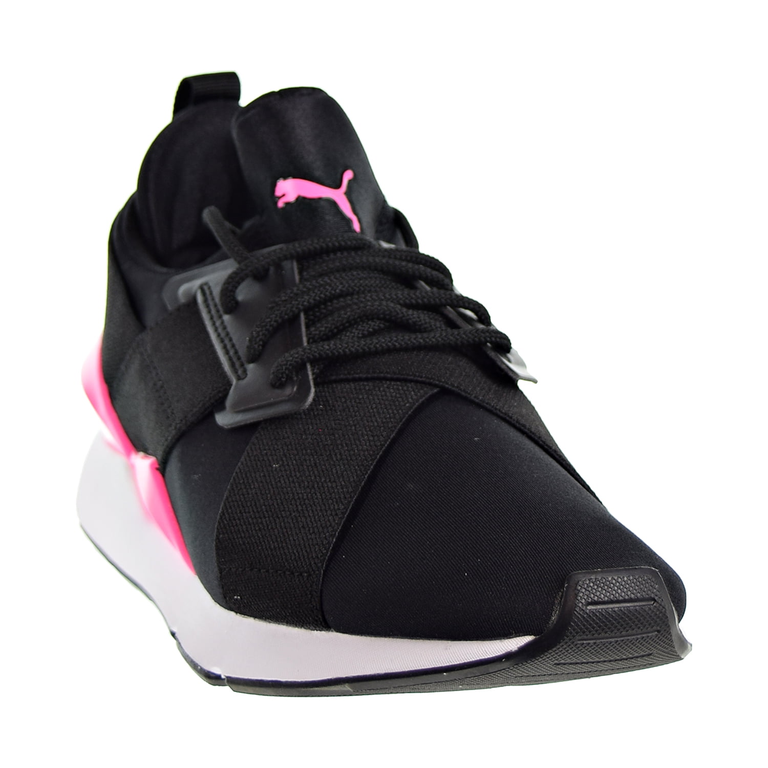 black and pink puma shoes