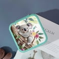 thumbnail image 4 of ZFLMY Koala Baby Koala Tree Jewelry Box Portable Travel Organizer Green, 4 of 5