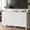 White, variant on Black Dresser for Bedroom with Gold Handle Modern 7 Drawer Dresser, Wood Chest of Drawer Closet Clothes Storage Organizer for Living Room, Hallway, TV Stand, 55 Inch