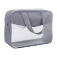 thumbnail image 4 of Neceser de Viaje Salvador con Bolsa de Maquillaje Transparente Gran Capacidad Plata, 4 of 10