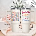 thumbnail image 5 of Bestie Tumbler with Handle Lid and Straw,40 Oz Bestie Sisters FriendTumbler Water Bottle Travel Coffee Cup Mug, Birthday Gifts for Women, 5 of 7
