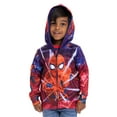 thumbnail image 2 of Spider-Man Toddler Boys Sublimated Zip-Up Hoodie and Tee 2-Piece Set, Sizes 2T-5T, 2 of 7