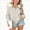 Light Gray, variant on WXFAZCVU Girls Full Zip Cardigan Sweater Fall Winter Loose Fit Lightweight Outerwear with Hood Size 14-15 Years