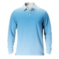 thumbnail image 6 of Taylonsss Men's Long Sleeve Striped Print Casual Shirt with Button Front and Turndown Collar for Spring Outdoor and Daily Wear, 6 of 6