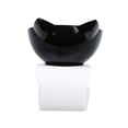 thumbnail image 4 of Cuenco elevado para gatos con soporte elevado, diseño inclinado, soporte para protección del cuello, cuenco elevado para comida y agua para gatos o perros pequeños, 4 of 5