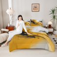 thumbnail image 4 of Manfei Teens Adults Oil Painting Watercolor Bedding Comforter Set 2pcs,Vintage Aesthetic Twin Comforter Sets Microfiber,Retro Gradient Minimalist Breathable Bedding Set,Breathable Home Decor, 4 of 8