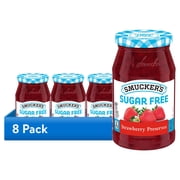 (8 pack) Smucker's Sugar Free Strawberry Preserves, 12.75 oz