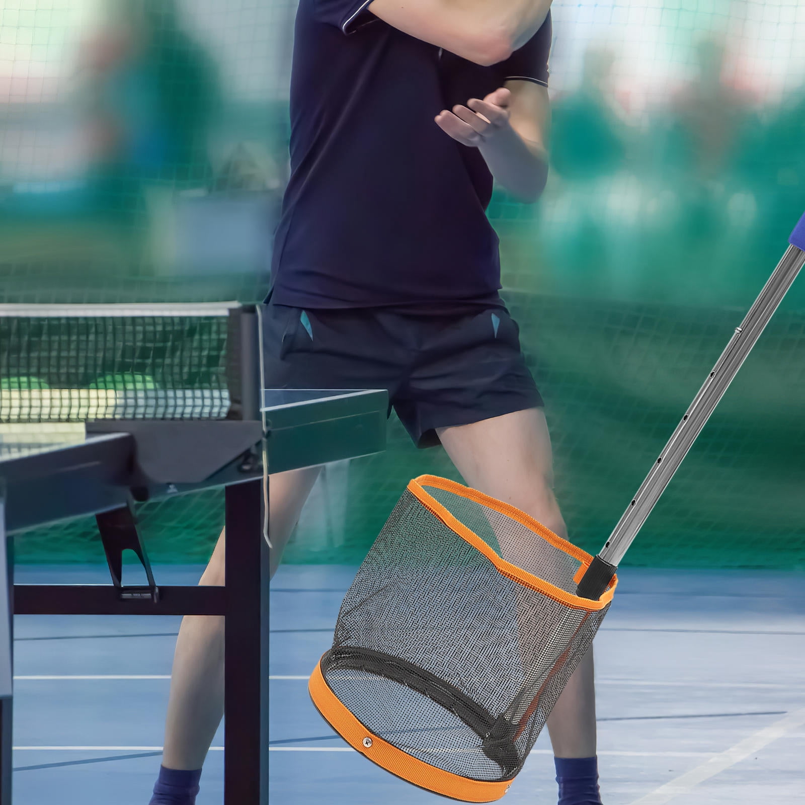 PTOOTP Adjustable Handle Sports Retriever Picker for Outdoor Activities, Easy to Carry and Convenient Storage Tool