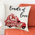 thumbnail image 6 of Hwkond Pillows Valentines Day Pillow Covers Of Love Hearts Throw Pillowcase Cushion Case Sofa Home Decorations Wedding Anniversary Decor on Clearance, 6 of 6
