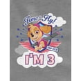 thumbnail image 2 of Tstars Girls 3rd Birthday Gift Shirt Birthday Gift for 3 Year Old Paw Patrol Skye Birthday Shirts for Girl Birthday Girl Party B Day Birthday Party Toddler Kids Long Sleeve T Shirt, 2 of 6