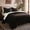 Cocoa, variant on Indigo Hill Estelle Velvet 3 Piece Comforter Set, Cornflower Blue Solid Color, Soft Plush Classic Modern Chic Casual Bedding, King