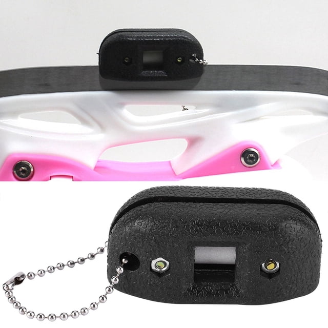Ice Skates Blade Sharpener, Adjustable Portable Sand Grindstone Tool for Blades Maintenance, Suitable for Ice Skates Blade