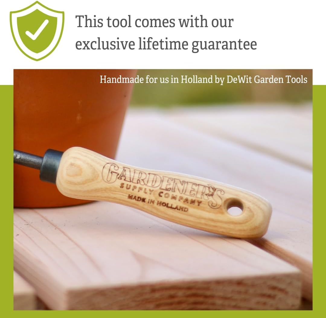 TDI Brands 31-0906 Garden Potting Trowel Ash Wood Handle Boron Steel Head 11 in