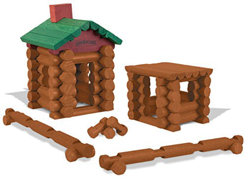100th Anniversary Tin Ages 3+ Education LINCOLN LOGS 111 All-Wood Pieces 