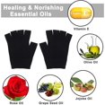 thumbnail image 5 of Jingyang Moisturizing Gloves for Dry Hand - Silicone Gel Infused Lotion Spa Glove for Eczema Hand Skin Care Overnight Treatment | Healing Repair Cracked Finger Aloe Moisturizer Gloves for Men Women, 5 of 5