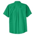 thumbnail image 6 of Yellow Rooster Men's Short Sleeve Easy Care Shirt Clover Green 4XL, 6 of 6