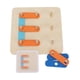 thumbnail image 1 of Rompecabezas de construcción del alfabeto, rompecabezas de construcción de letras, conjunto de actividades de construcción de pensamiento, rompecabezas de construcción de letras, diseño personalizado, 1 of 12