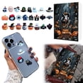 thumbnail image 1 of (2 Pack) 3D Halloween DIY Resin Countdown Calendar Set Flatback Accessories For Jewelry Making Phone Hair Clip Picture Frame Craft Kit, 1 of 9