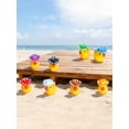 thumbnail image 3 of 5pcs/15pcs/ Mini Resin 3D Solid Color Duck Figurines, Suitable For Water Landscape Decoration, Garden Accessories Creative Resin Crafts, Small Duck DIY Decorations, 3D Duck Ornaments, 3 of 9