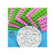thumbnail image 3 of 5pz Moldes Silicona Candy Y Bandejas Para Cubitos De Hielo Malubero Multicolor, 3 of 5