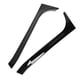 thumbnail image 3 of Divisor Lateral De La Ventana Trasera Embellecedor Lateral De La Ventana 2 Piezas Alerón Lateral De La Ventana Trasera Canard Wing Cover Trims Glossy Black Car Modification Amonsee Otros, 3 of 8