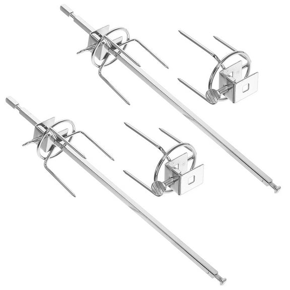LOLIPPYY Stainless Steel Turkey Rack with Meat Forks for Home Use Durable and Versatile Easy to Clean 2 Set