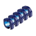 thumbnail image 1 of 5-pack Etikettbandsrulle för Letratag Påfyllning Plast 91331, Kompatibel Etikettband Svart på Vit 913 -ge, 1 of 5