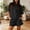 Black women two piece set a1, variant on BRELIL Women's Two Piece Set Round Neck Short Sleeve Tshirt Pocket Elastic Waisted Shorts Casual Solid Basic Lounge Outfits Summer Travel Vacation Tracksuit, White 2XL