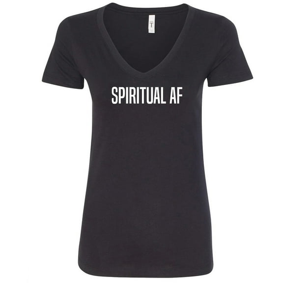 Spiritual AF Womens V-Neck Tee